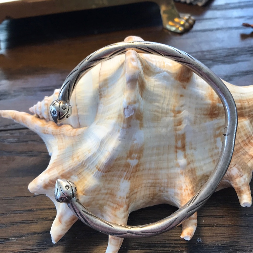 Sterling Jamaican Bangle from 60’s